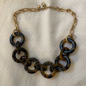 J. Crew Tortoiseshell Necklace